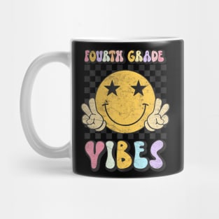 Fourth Grade Vibes 4Th Grade Back To School Teacher Student Mug